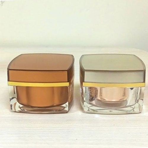 50gm Double Wall Acrylic Jar Manufacturers in Delhi